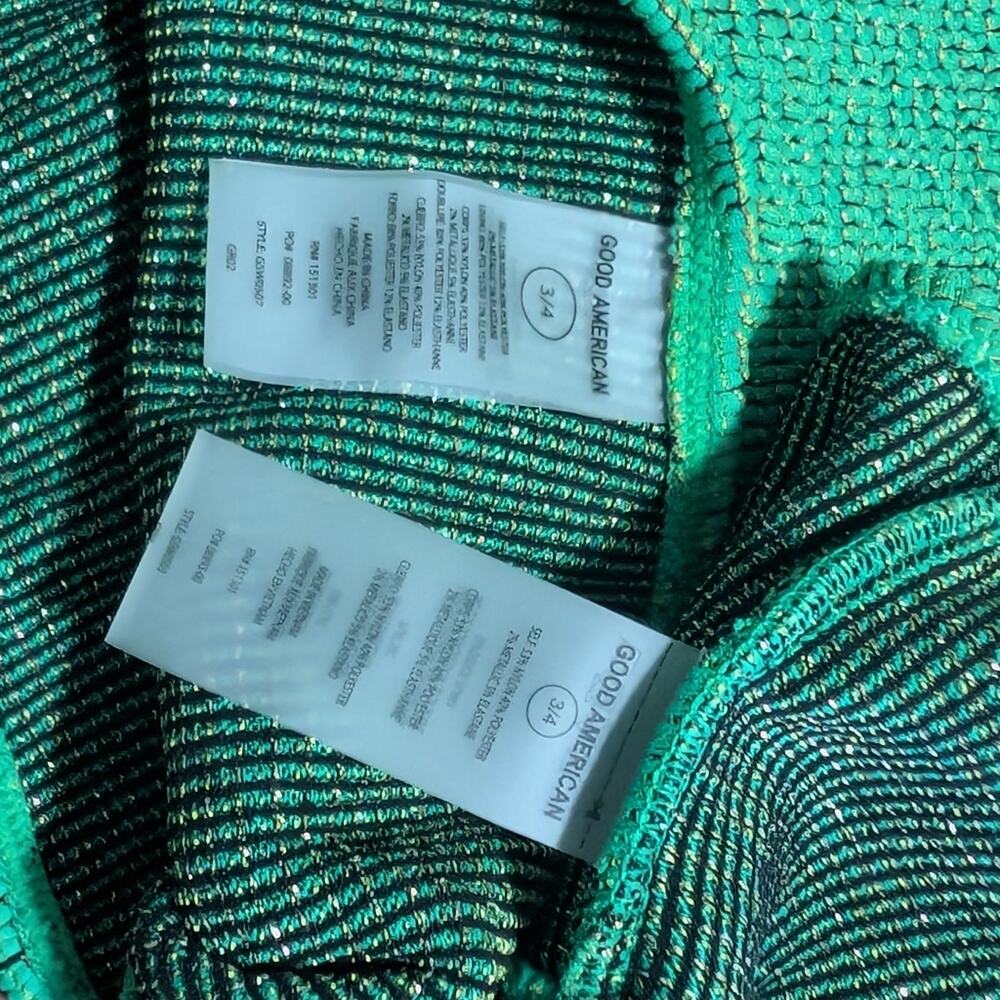 Good American Green Strapless Bikini Set - Picture 5 of 5